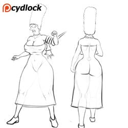 cydlock hyper_bimbo marge_simpson parody sketch solo the_simpsons x-31