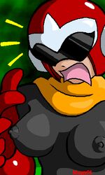 armor breasts color female female_only front_view helmet mega_man mega_man(classic) open_mouth proto_man rule_63 solo tagme