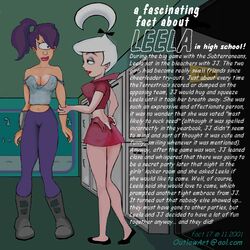 2001 crossover flats futurama hanna-barbera judy_jetson outlawart purple_hair the_jetsons turanga_leela