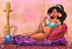 1futa aladdin dickgirl disney disney_princess futa_only futanari human intersex penis princess_jasmine solo solo_futa tagme what zandersnazz