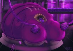 1girls alone blue_body blueberry blueberry_girl blueberry_inflation blush blush blushing_female blushing_profusely breasts embarrassed embarrassed_female female female female_focus female_only heavy_breasts humiliated humiliating humiliation immobile immobilization immobilized inflation juice juicing milk milking milking_breasts milking_machine spherical_inflation tagme velvet_bambi
