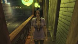 asian asian_female balcony big_breasts black_hair breasts brothel chinese_female cleavage forced_prostitution hitman hitman_contact_(2004) io-interactive mei_ling_(hitman_contact) prostitution rain raining sexy_clothing short_hair whored wood_floor