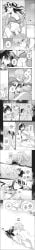 2girls ahoge anticipation arched_back arm_around_partner arms_around_partner bed_sheet bedroom between_legs black_hair blush bra breast_press breast_size_difference breast_sucking breasts butt_crack canon_couple cleavage close_up closed_eyes clothing_aside comic completely_nude dialogue ear_blush embrace english_text eyebrows_visible_through_hair finger_fuck fingering fingering_partner first_time full-face_blush fully_clothed gradient_background grey_background greyscale half-closed_eyes hand_in_another's_panties hand_in_panties hand_on_another's_ass hand_on_another's_chest hand_on_another's_head hand_on_another's_stomach happy_sex holding_hands i_love_you imminent_sex implied_fingering kissing kneeling koito_yuu lace-trimmed_bra lace-trimmed_panties lace_trim looking_at_another looking_at_partner looking_pleasured lying lying_on_back lying_on_bed lying_on_person lying_on_stomach manga monochrome nanami_touko nio_nakatani official_art open_clothes open_shirt panties partially_clothed pout romantic romantic_couple screentone shirt_grab sideass sideboob sitting sitting_on_bed small_breasts smile sweat sweatdrop thought_bubble topless translated underboob undressing undressing_another unseen_female_face white_background wholesome yagate_kimi_ni_naru yuri