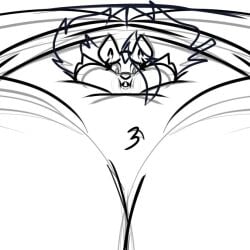 1girls anthro big_breasts breasts cleavage ears female furry hair hellhound helluva_boss huge_breasts hyper_breasts inflation long_hair loona_(helluva_boss) mad_n_evil tagme wolf wolf_girl
