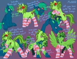absorption_vore abstract_background animal_genitalia animal_penis anus ass balls balls_worship body_worship clothing cutie_mark dialogue digital_media dominant duo english_text equid equine equine_genitalia equine_penis erection feathers female feral flower from_behind_position futanari genital_worship genitals goo_creature good_girl hasbro hi_res horn hypnosis intersex intersex/female legwear looking_at_viewer mammal mane mind_control miramore mounting my_little_pony mythological_creature mythological_equine mythology open_mouth oral_sex pegasus penetration penile penis plant presenting presenting_hindquarters presenting_vulva pussy rose_(flower) rose_thorn_(character) sex sheath simple_background species_transformation spiral spiral_background spiral_eyes stockings submissive submissive_female text tongue tongue_out transformation unicorn vaginal_penetration vore vulva wings