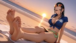nico robin from one piece by erosaga