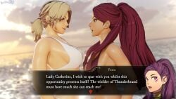 2girls 3d dochaunt24 female female_only multiple_girls yuri
