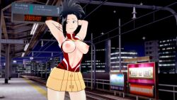 momo yaoyorozu from boku no hero academia by cybrokrimson
