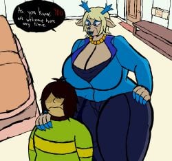 carol holiday from deltarune by artist-gj