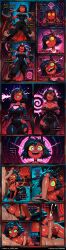 1boy1girl ai_assisted ai_generated before_sex big_breasts big_penis blush brainwashed brainwashing breast_press breast_press_on_chest breasts_out comic comic_page comic_panel corruption crazy_eyes cumshot curvy_figure defeated defeated_heroine demon_girl demon_on_human dizzy dizzy_eyes drooling english_text fangs female full_face_blush glowing glowing_eyes handjob happy heart-shaped_pupils hearts_around_head hellaverse helluva_boss horns human_male hypnosis hypnosis_app hypnotic_eyes hypnotized imminent_sex indoors interspecies kaa_eyes kneeling light-skinned_male looking_at_viewer lustful_mind lying magic male male/female messy millie_(helluva_boss) mind_break mind_control moaning monitor nipples no_nose ohogao outdoors parted_lips penis_awe phone phone_screen pink_eyes pov red_skin red_skinned_female saliva saliva_string self_upload sharp_teeth shocked short_hair silly smile spiral spiral_eyes stupid surprised sweat tagme tail teeth text tongue_out trembling veiny_penis voluptuous voluptuous_female yellow_sclera