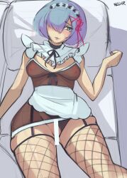 rem (re:zero) from re:zero kara hajimeru isekai seikatsu by nadir