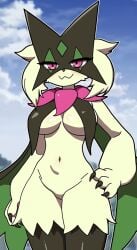 meowscarada from pokemon by hakkimanime