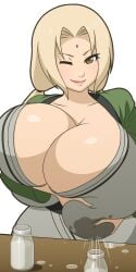 tsunade from naruto by manyakis
