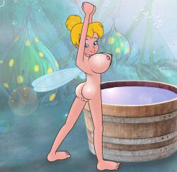 disney helix looking_at_viewer peter_pan_(disney) tagme tinker_bell