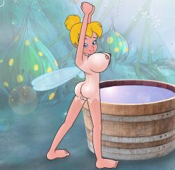 disney helix looking_at_viewer peter_pan_(disney) tagme tinker_bell
