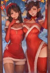 kittew (original character) from christmas by kittew
