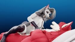 1boy 1girls 3d 3d_animation animated anthro anthro_on_anthro assertive_female breasts choker collar cowgirl_position danny_sterling_(spitfire420007) dominant_female female female/male fingerless_gloves furry gigantic_penis gloves helluva_boss huge_cock hyper_penis large_breasts larger_male laying_on_bed legwear loona_(helluva_boss) loop male massive_penis muscular muscular_male nipple_piercing no_sound nude organ_rearrangement penis penis_bigger_than_arm penis_thick_as_legs pleasure_face pussy red_eyes rekin3d rekin3dfurry ridiculous_fit riding_penis sex simple_background size_difference smaller_female spiked_collar stomach_bulge stretched_pussy tagme thighhighs vaginal_penetration veiny_penis video wide_hips
