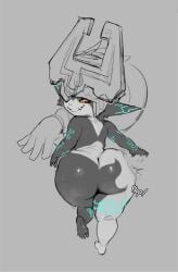 imp midna from the legend of zelda by okgaki