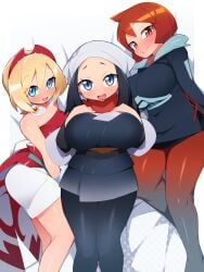 akari (pokemon) from game freak by abarabone94