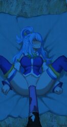 aqua (konosuba) from kono subarashii sekai ni shukufuku wo! by myrneko