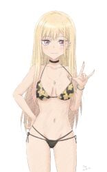 kitagawa marin from my dress up darling by thundradrawings
