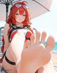 ukinami yuzuha from zenless zone zero by benj17