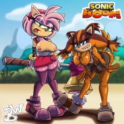 amy rose from cartoon network by bolillo werito