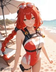 ukinami yuzuha from zenless zone zero by benj17