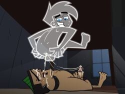 aizenhower anus asleep ass balls bara big_balls big_penis blush cartoon_network crossover cum danny_fenton danny_phantom duncan_(tdi) erection gay ghost male male/male male_only muscular_male nickelodeon nicktoons nude penis sleeping somnophilia teletoon total_drama_island