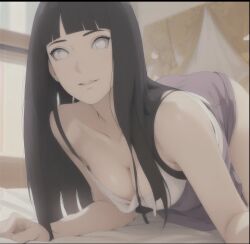 ai_generated hyuuga_hinata lonely tagme