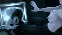 female_only ff7sfm ghost sadako_yamamura tagme yamamura_sadako yuri