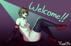 big_ass big_breasts big_butt big_thighs big_titties covered_nipples curvaceous curvaceous_female curvaceous_figure curvy curvy_figure curvy_hips female female_focus female_only looking_at_viewer nipples nude nude_female original original_character thigh_highs yumlith