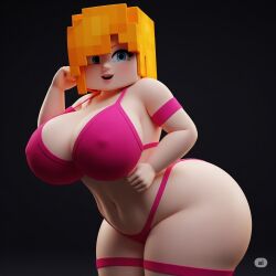 3d_render adult_parody alex anime_style ass_focus bedroom_background big_breasts body_contrast bodysuit breast_focus busty cleavage confident_female cube_head curvy cute_face digital_art fanart female fully_clothed game_fanart game_girl game_skin high_resolution huge_boobs large_ass looking_at_viewer minecraft parody_character pink_outfit pixel_girl pixel_hair round_hips safe_for_work seductive_pose sexy_clothing sexy_pose skin_tight soft_lighting solo stacked suggestive thick_body thick_thighs thighhighs tight_clothes video_game_character voluptuous wide_hips