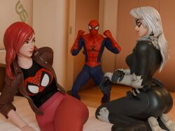 1male 2girls 3d bedroom black_cat_(fortnite) black_cat_(marvel) excited excited_for_sex felicia_hardy fortnite grandmastersurgeon leggings marvel marvel_comics mary_jane_watson mary_jane_watson_(fortnite) peter_parker spider-man spider-man_(series)
fortnite_(marvel_comics)