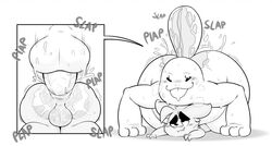 anal anus ass balls femboy furry gay gengar king_the_gengar_(character) male male_only mega_gengar penis pokemon quagsire size_difference steam steamy sweat sweaty xingscourge yaoi