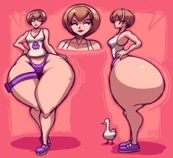 ass_bigger_than_head homestuck hyper_ass lucy_fuchs rose_lalonde tagme