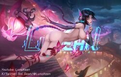 1girls ahe_gao ahe_gao ass black_hair mobile_legends mobile_legends:_bang_bang zhuxin_(mobile_legends)