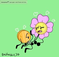 1boy1girl 1girl1boy badhabbit_34 battle_for_bfb battle_for_bfdi battle_for_dream_island battle_for_dream_island_again bfb bfdi bfdia coiny femboy flower flower_(bfdi) futa_on_male futanari idfb object_show object_show_community object_shows the_power_of_two tpot