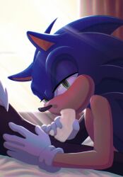 2boys blowjob blowjob_face censored censored_genitalia censored_penis cock cock_worship eye_contact gay male male_only omg_a_knife omgaknife shadow_the_hedgehog sonadow sonic_(series) sonic_the_hedgehog sonic_the_hedgehog_(comics) sonic_the_hedgehog_(series) twitter_username yaoi