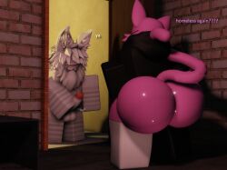 1femboy 1male 2boys 2males 3d ass ass_focus big_ass big_ass_(male) bottom_heavy_femboy bubble_ass bubble_butt butt_focus desperate english_text exposed_penis femboy furry homeless huge_ass huge_butt idk_what_to_tag_it large_butt male massive_ass massive_butt mermio mermio_(oc) only_male penis roblox robloxian text