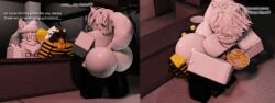 3d ass ass_focus ass_smothering big_ass big_ass_(male) bottom_heavy_femboy bubble_ass bubble_butt butt_focus dialogue english_text enormous_ass facesitting femboy_on_male huge_ass huge_butt human_chair idk_what_to_tag_it large_ass large_butt male_on_male massive_ass massive_butt mermio only_male roblox robloxian smothering smothering_ass text