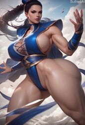 1girls ai_generated ass big_ass big_breasts breasts female_only huge_ass huge_breasts kitana large_ass large_breasts mortal_kombat solo solo_female sulliedai tagme thick_lips thick_thighs