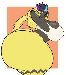 animated anthro big_ass big_breasts bottomless feline furry hands_behind_head headwear huge_ass huge_breasts jacky_arts legendary_pokemon mythical_pokemon pokemon pokemon_(species) sketch tagme topwear twerking video zeraora