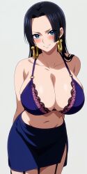 ai_generated anime anime_style big_breasts boa_hancock female female_only marvelousvice one_piece solo