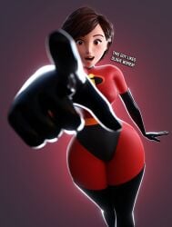 1girls 3d big_ass big_breasts big_thighs breasts bust busty chest curvaceous curvy curvy_figure disney elastigirl female female_focus helen_parr hero heroine hips hourglass_figure huge_ass huge_breasts large_ass large_breasts legs light-skinned_female light_skin mature mature_female milf mother pixar pixar_mom pointing_at_viewer slim_waist smitty34 superhero superheroine the_incredibles thick thick_hips thick_legs thick_thighs thighs top_heavy voluptuous voluptuous_female waist wide_hips wide_thighs