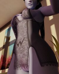 amelie lacroix from blizzard entertainment by loams3d