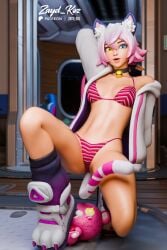 catrin glitch (fortnite) from epic games by zaidcos