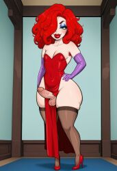 jessica rabbit from who framed roger rabbit by diggerman