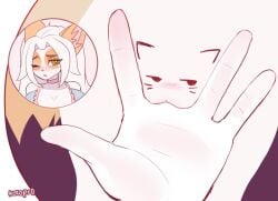 cat_girl do_you_want_to_pet_my_cat_(meme) furry_female horny_female kotopr0