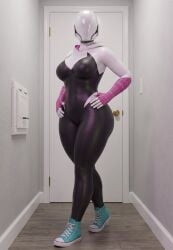 haydee spider-gwen spider-gwen_(cosplay) sularetal voluptuous_female